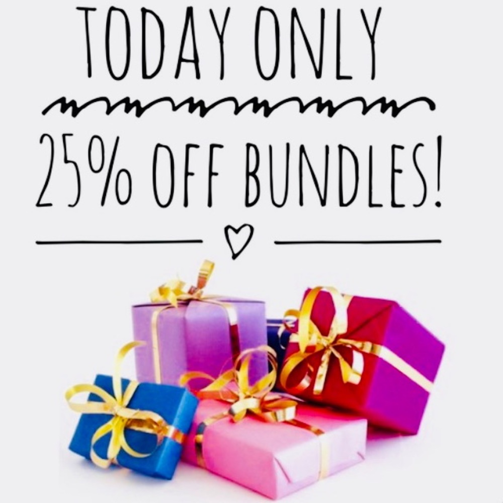 + FREE GIFT- ALL OFFERS considered 25% off bundles